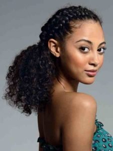 Picture: Medium Braided Natural Hair