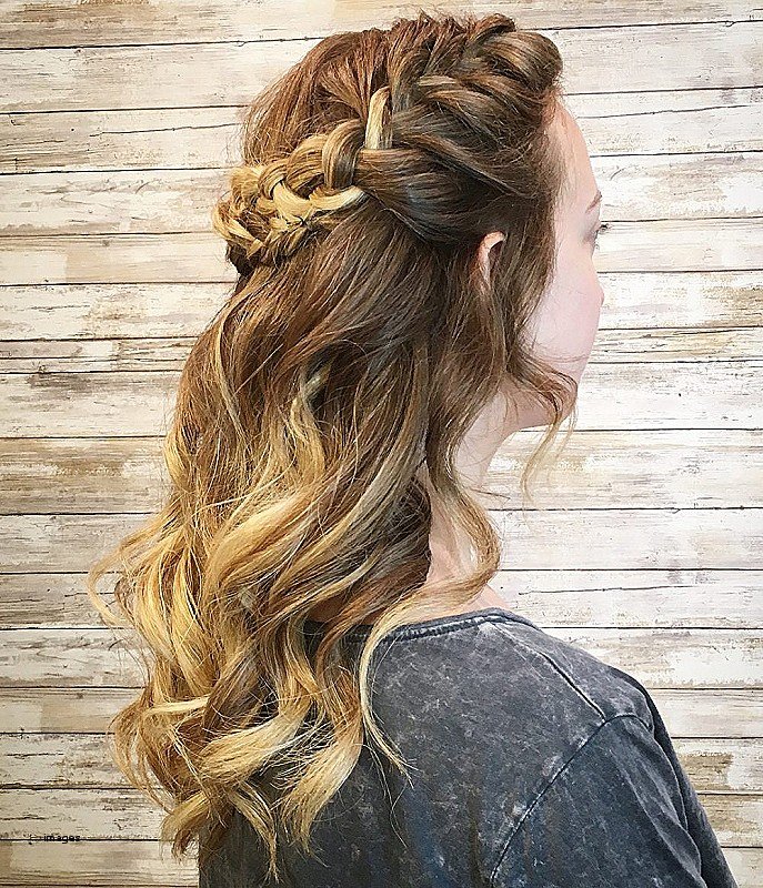 Brown Blonde Prom Hairstyles for Shoulder Length Hair