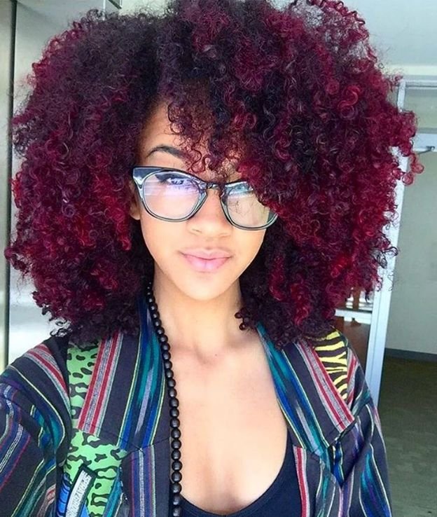 Red Color Weave