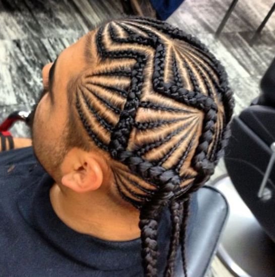 Braided Hairstyles for Natural Hair Men