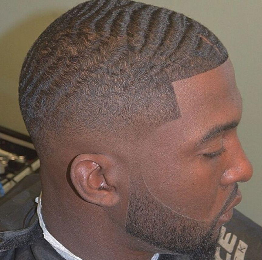 New 7 Taper Fade with Waves for Men  New Natural Hairstyles