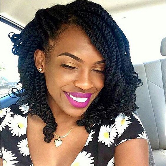 12 Twisted Box Braided Bobs for Black Women According to Dr. Evlyn