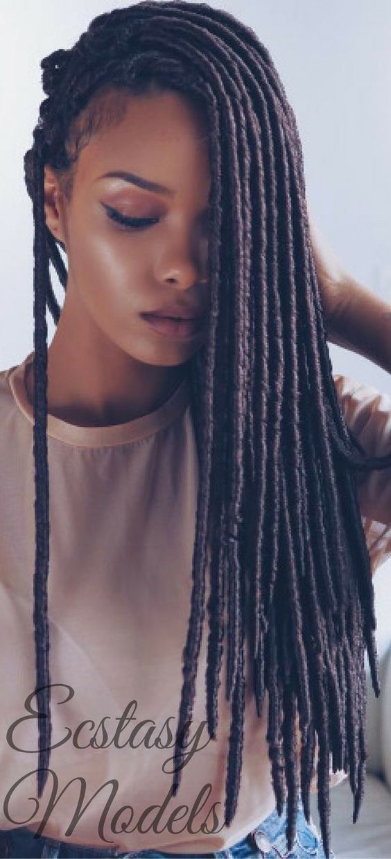 Faux Locs with Marley Hair 3