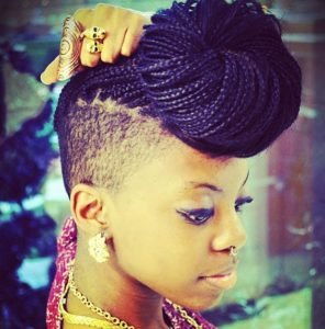 Loose Braid Bun