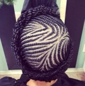 Sketch Braids with Cute Bun