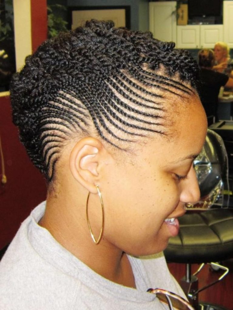 Cornrow Hairstyles for Short Natural Hair - New Natural Hairstyles