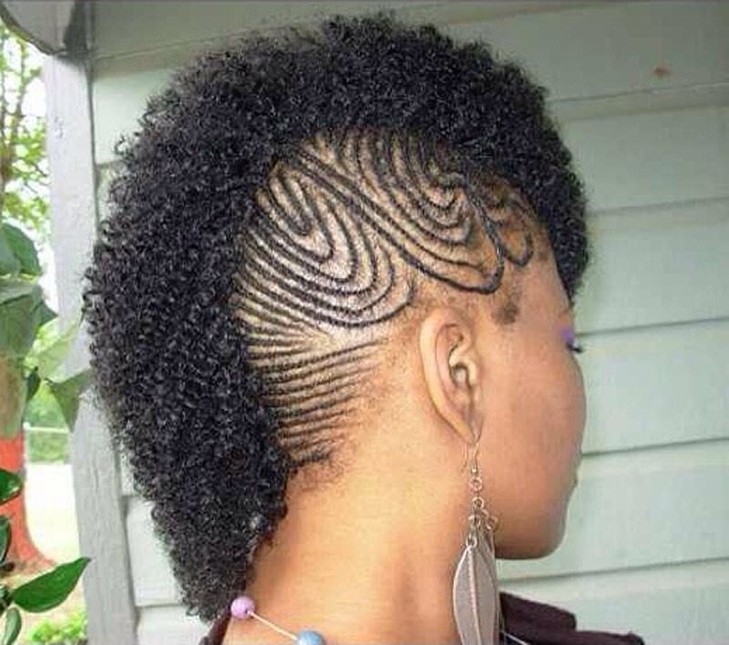 Beat Mohawk Hairstyles for Natural Hair Women | New ...
