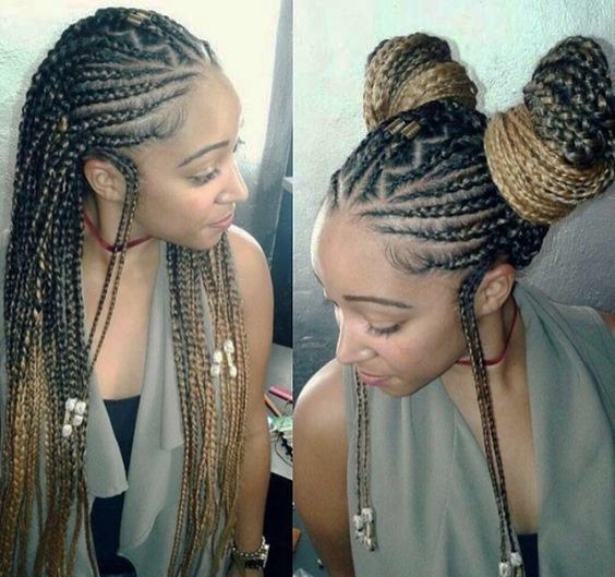 Long Braids with Knots