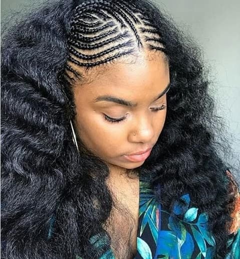 Curl Braids Hairstyle