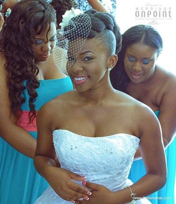 beautiful natural hairdo