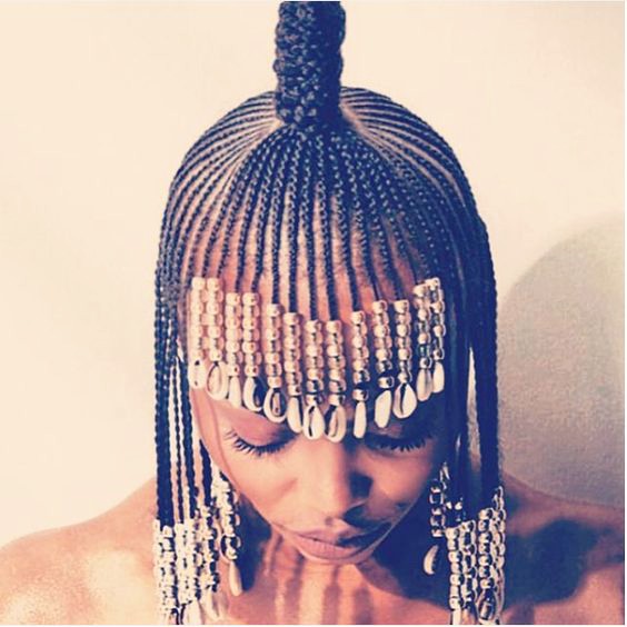 Hairstyles with Beads
