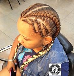 COrnrows With French Braids