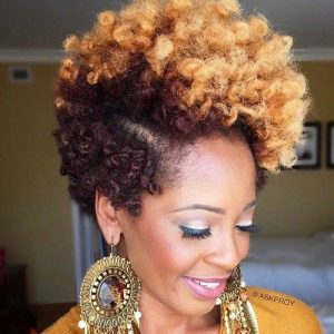 21 Short Blonde Hairstyles for Black Women - New Natural Hairstyles