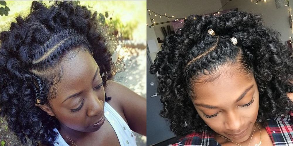 Crochet Braids with the braided beads
