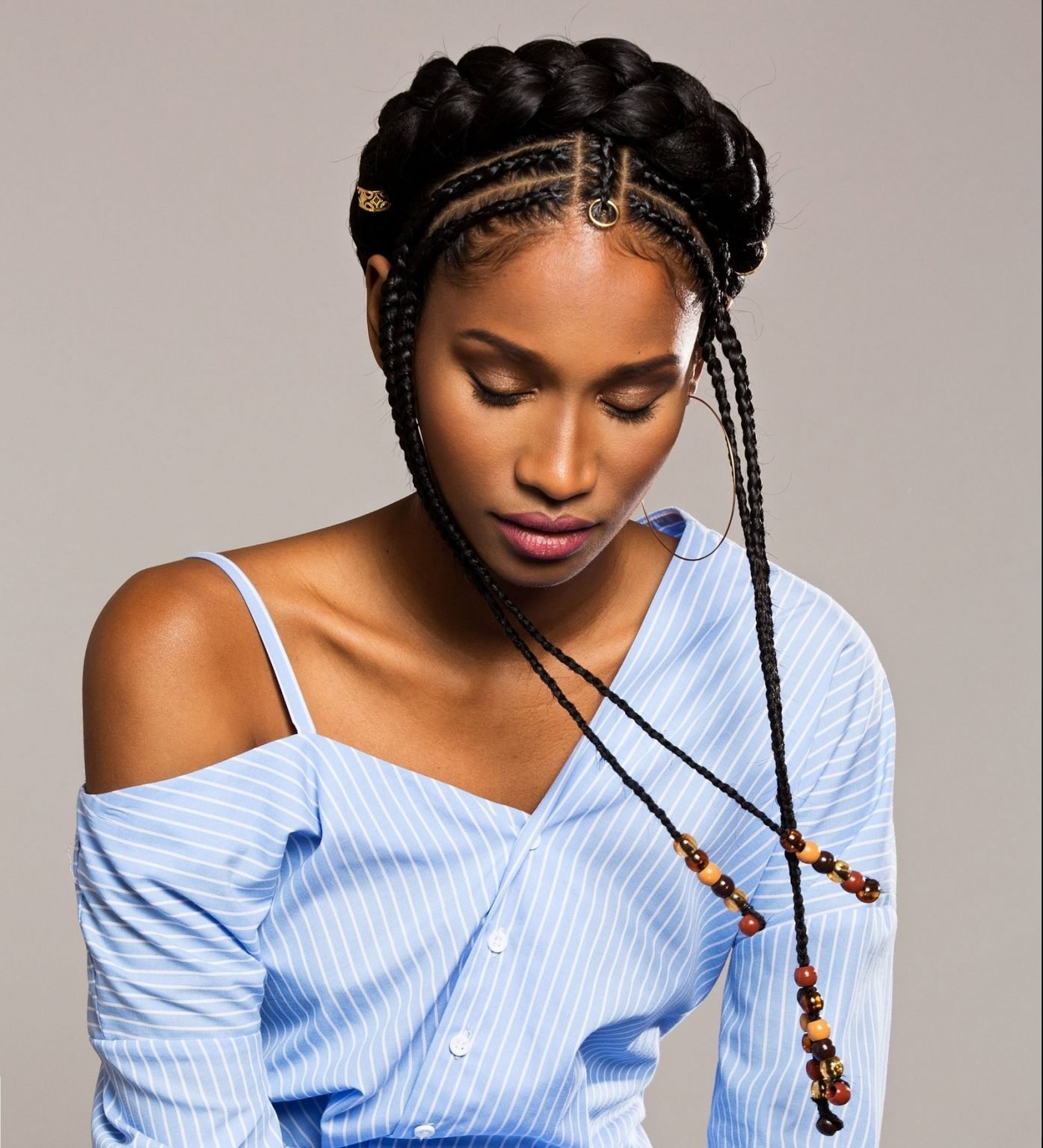 30 Unseen Tribal Braids with Enchanting Glamour New Natural Hairstyles