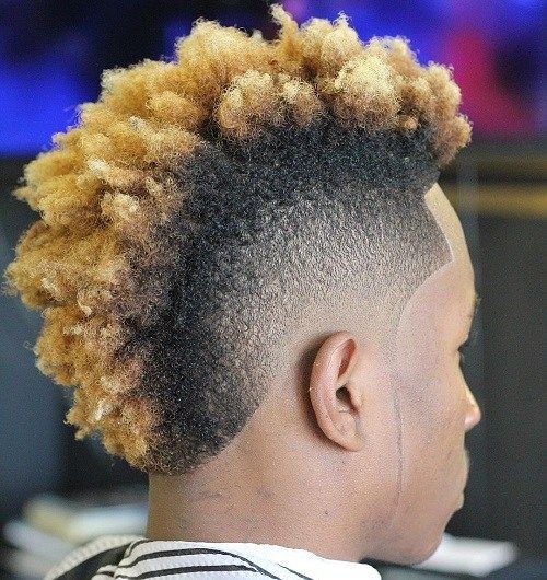 Blonde Mohawk