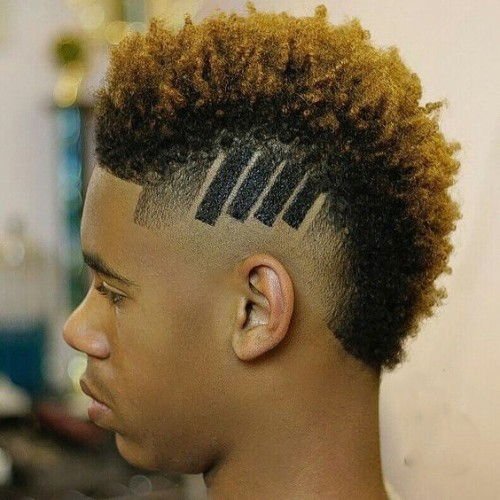 Blonde Mohawk