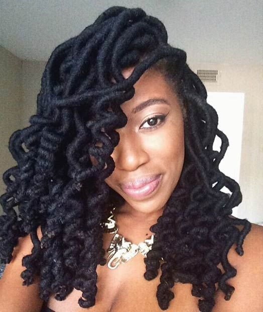 Featured image of post Curly Long Yarn Braids