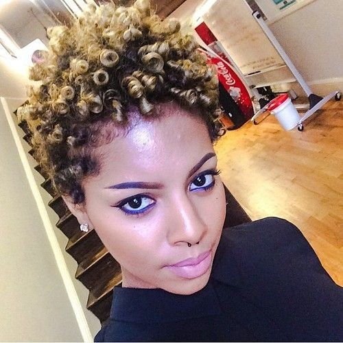 Short Blonde COils