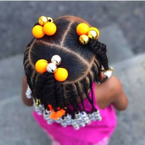 14 Cute Natural Hairstyles For Little Girls - New Natural Hairstyles