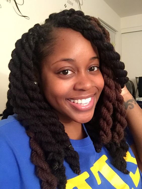 Jumbo yarn twists