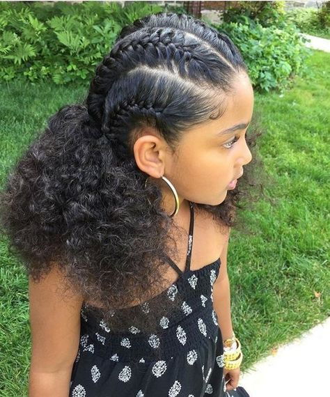 Frence Braids and Curls