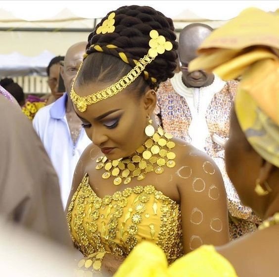 Tribal Weeding Hairstyle