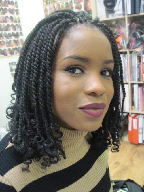 Braids For Short Hair For The Black Women Hair Styles Hair Style Ideas