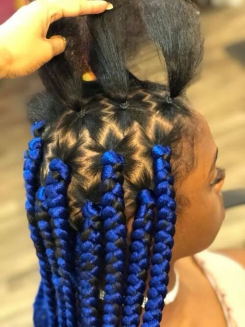BOX BRAIDS FOR KIDS  New Natural Hairstyles