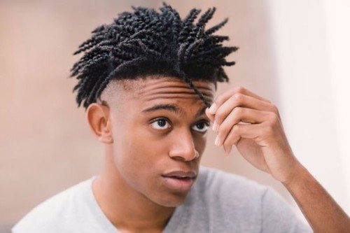 Braids For Short Black Hair Men New Natural Hairstyles