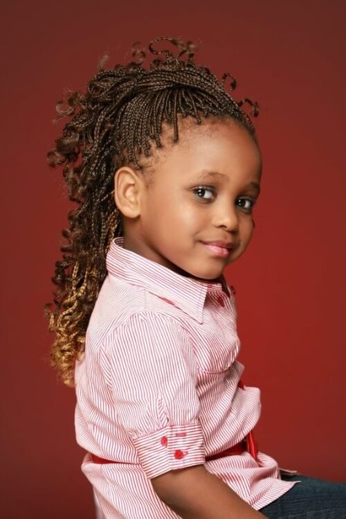 BOX BRAIDS FOR KIDS  New Natural Hairstyles