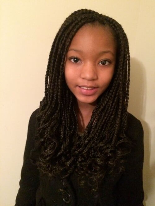 BOX BRAIDS FOR KIDS | New Natural Hairstyles