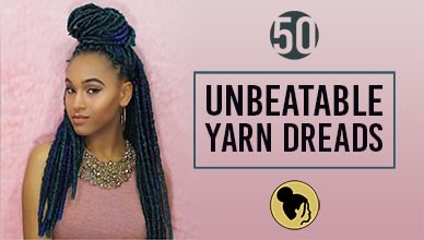 50 Unbeatable Yarn Dreads Styles