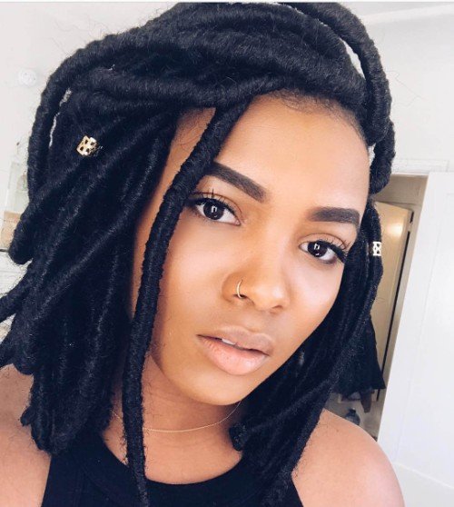 22 Dominating Short Faux Locs of This Era New Natural Hairstyles