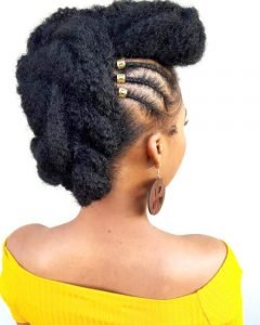 26 Best Side Cornrows Hairstyles You Will Love - New Natural Hairstyles