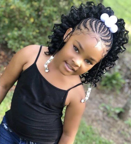 22 Adorable Braids With Beads Hairstyles For Black Kids New Natural Hairstyles