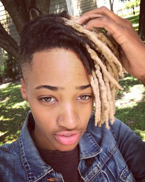 Blonde Dreadlocks Hairstyles for African Americans