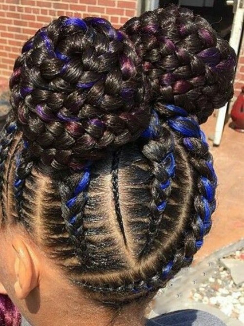 Little Black girls' 40+ Braided Hairstyles - New Natural Hairstyles