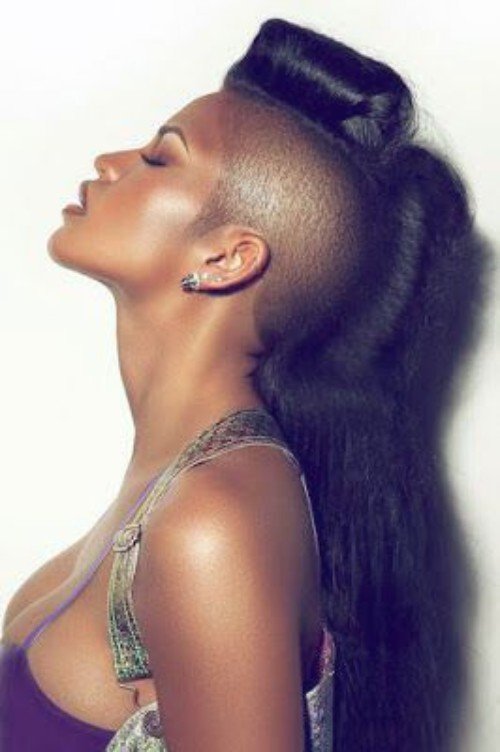 Long Mohawk for Black Ladies
