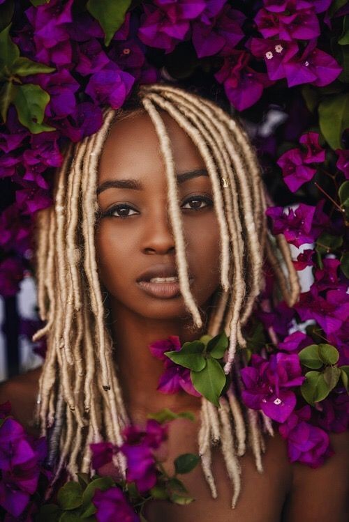 Blonde faux Locks for African American