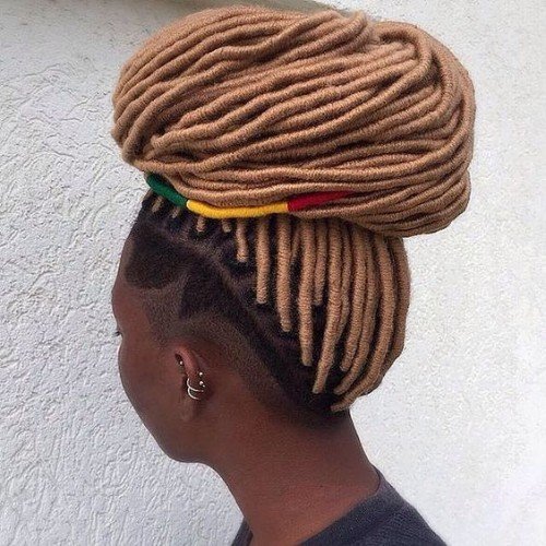 Faux locks Mohawk