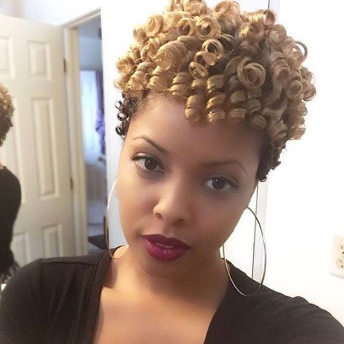 Coils Hairstyles for Black Women