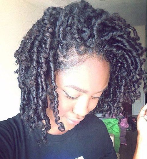 Coils Hairstyles for Black Women