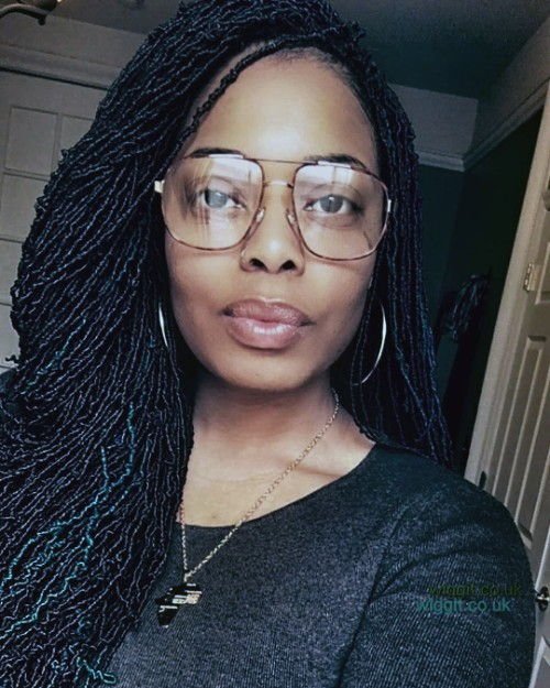 Long Hair Microlocks Hairstyle