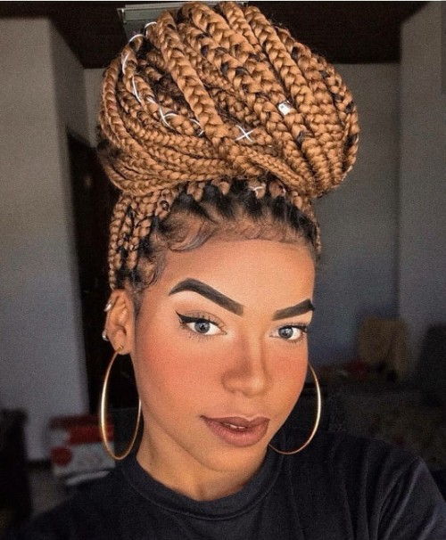 Seductive Box Braids for the White Female | New Natural Hairstyles