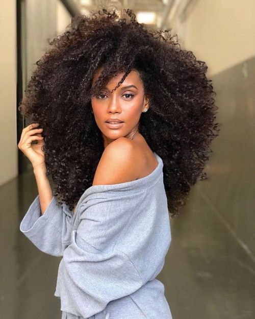 Undefined Afro Hairstyles