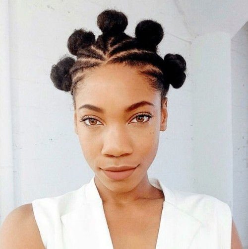 Women Can Try Glamorous Bantu Knot Out Hairstyles | New Natural Hairstyles