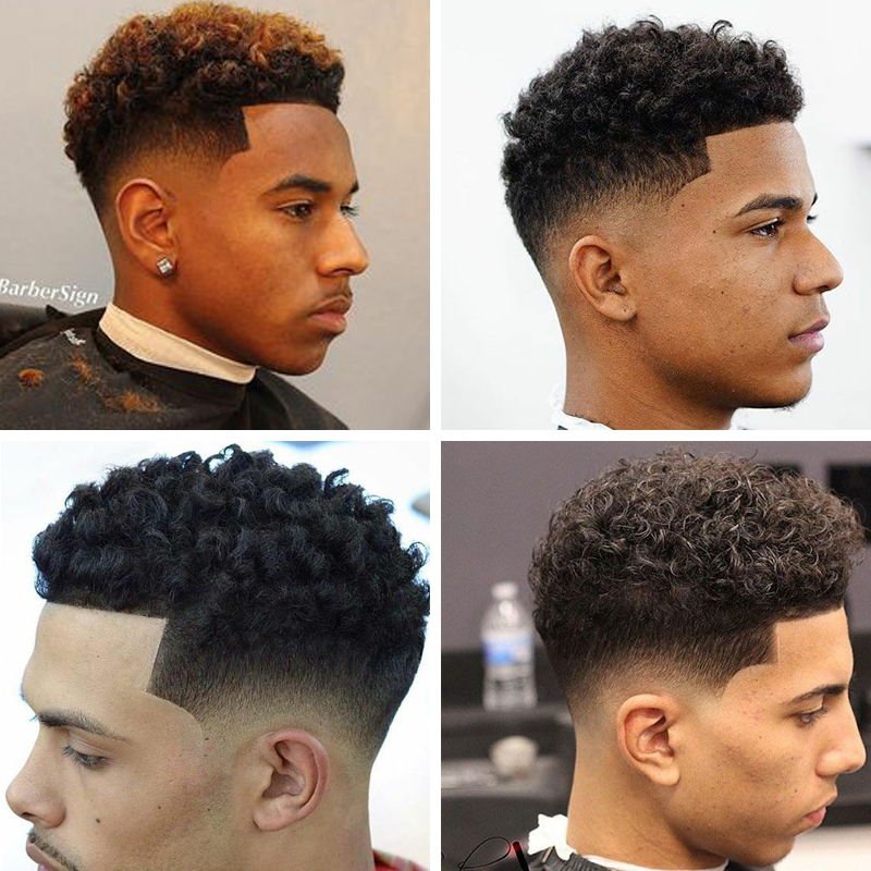 100+ Badass Low Fade Haircut for Black Man | New Natural Hairstyles