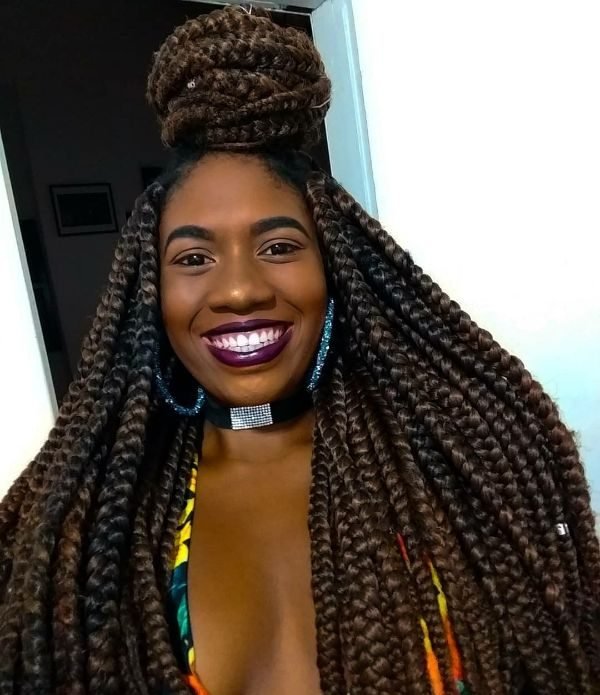 Thick Box Braids