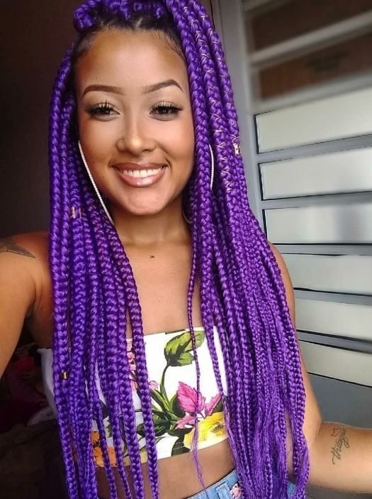 Purple Braids